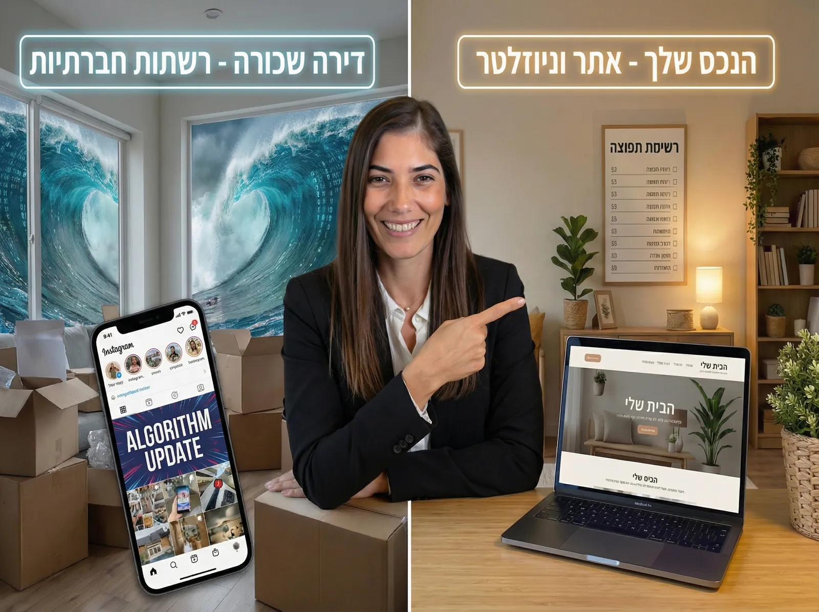 הבית הדיגיטלי שלך: למה אינסטגרם זה לא מספיק (ומה קורה כשהאלגוריתם מחליט להתהפך) - מאמר מאת טל אקרלינג