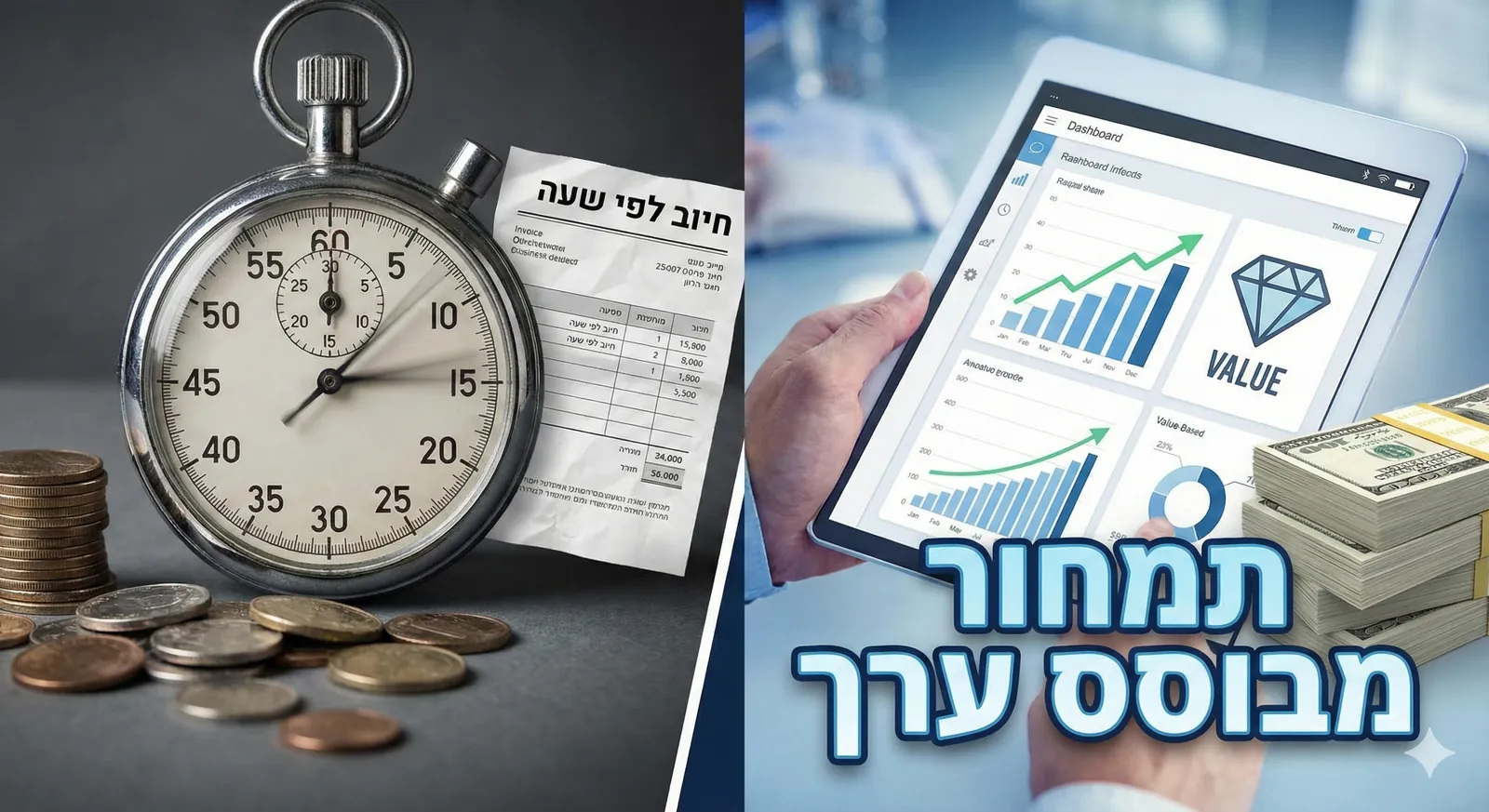 למה הפסקתי למכור לפי שעה (והתחלתי להרוויח פי 3 על אותה עבודה בדיוק) - מאמר מאת טל אקרלינג